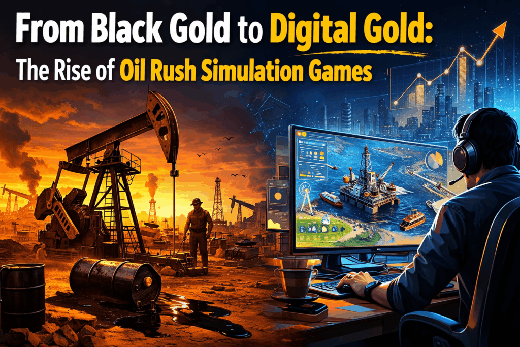 Game simulasi oil rush