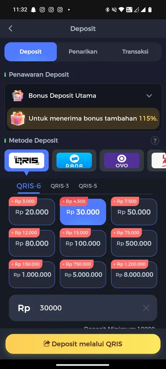 Screenshot VM777 APK v9.7