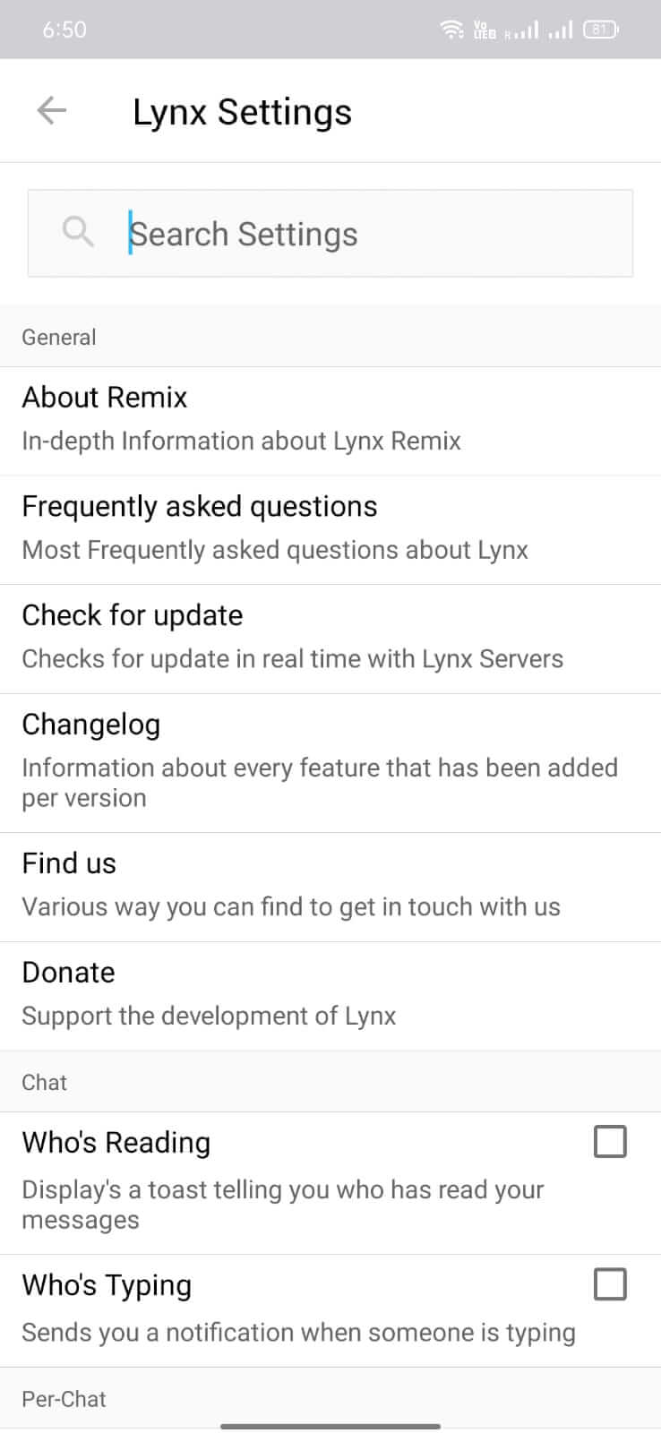 Screenshot Lynx Remix APK v19.41.0.22493