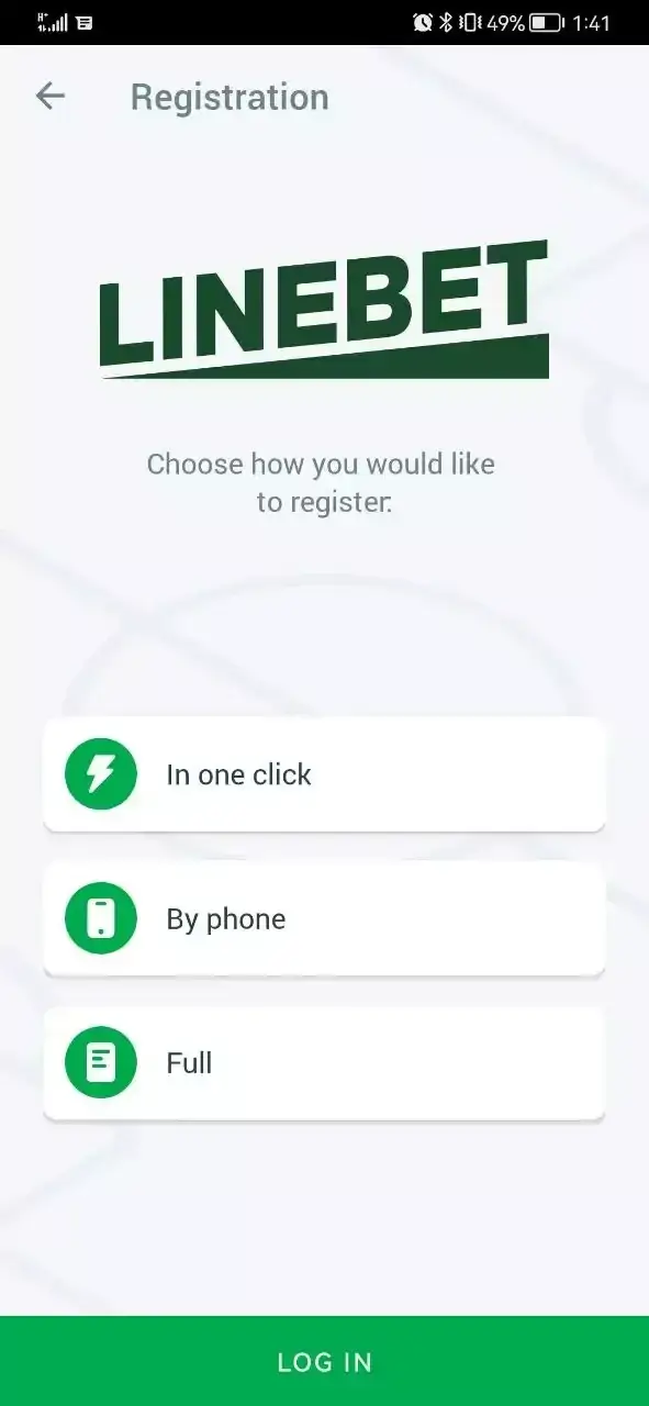 Screenshot Linebet APK v36