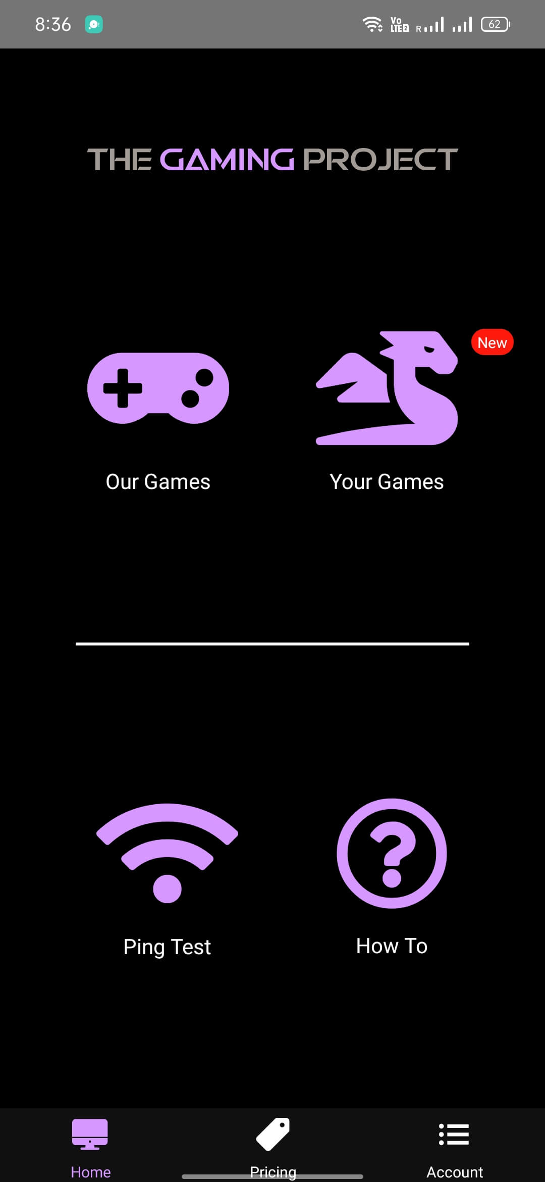 Screenshot The Gaming Project APK