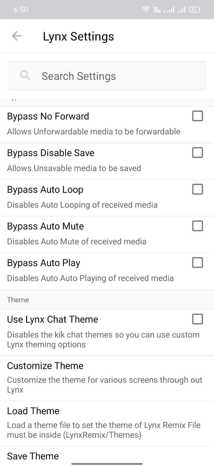 Screenshot Lynx Remix APK v19.41.0.22493