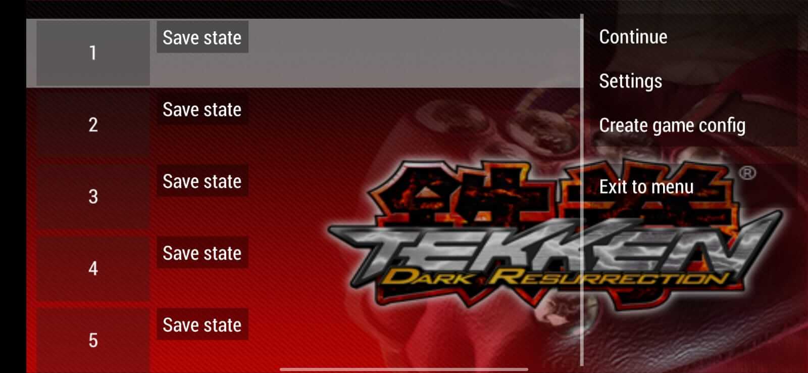 Screenshot Tekken 5 APK
