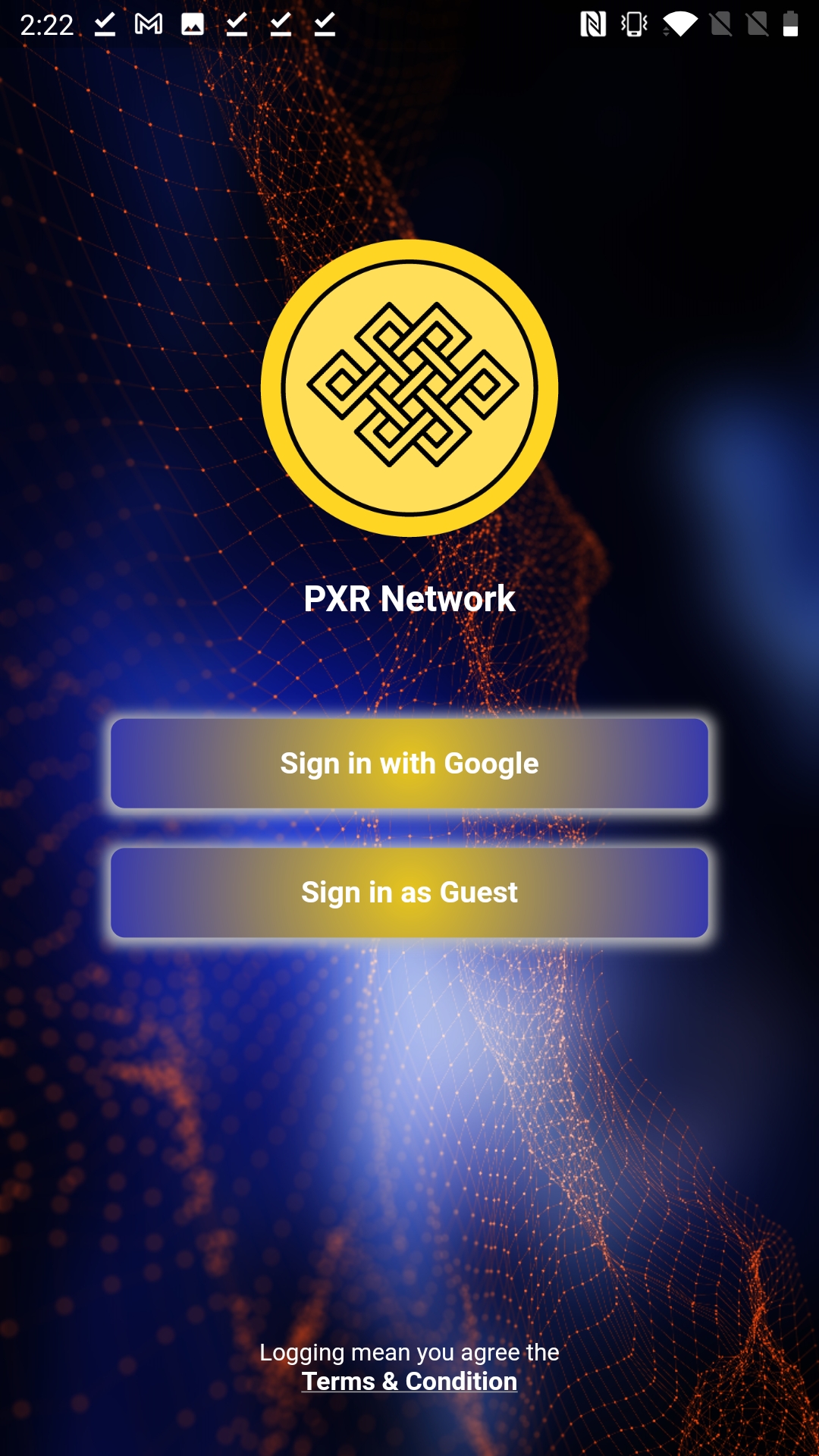 Screenshot PXR Network APK
