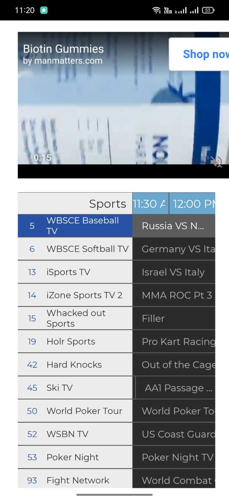 Screenshot Airy TV APK v6.0.4