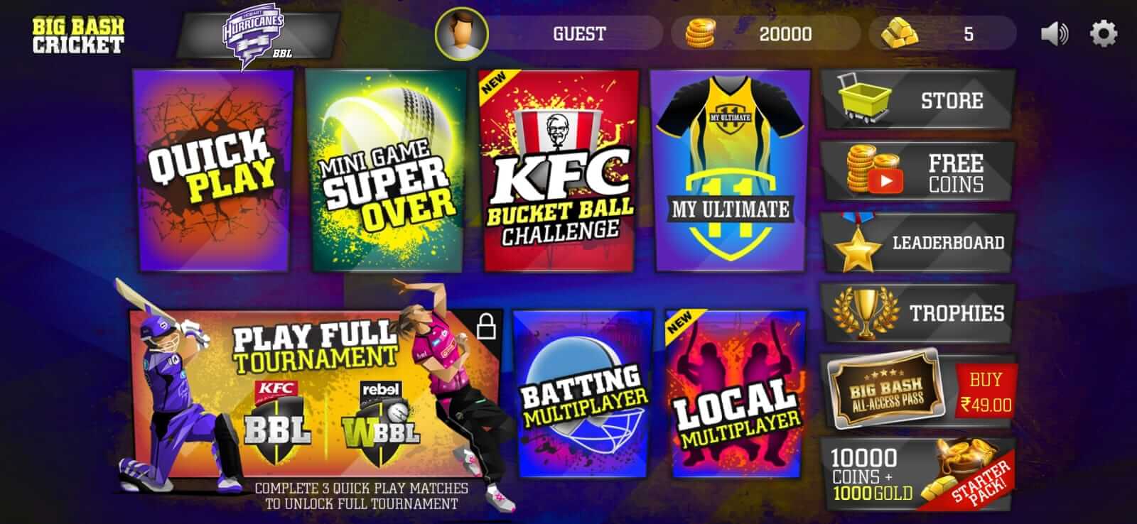 Screenshot Big Bash Cricket APK