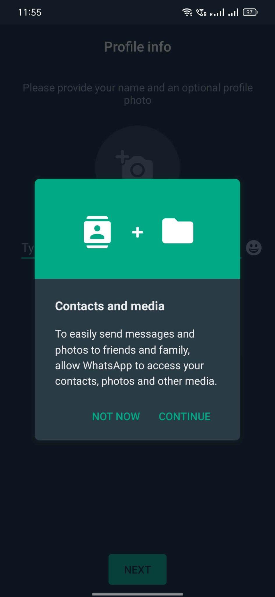 Screenshot WhatsApp APK