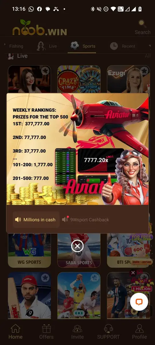 Screenshot Noob Win APK v1.4