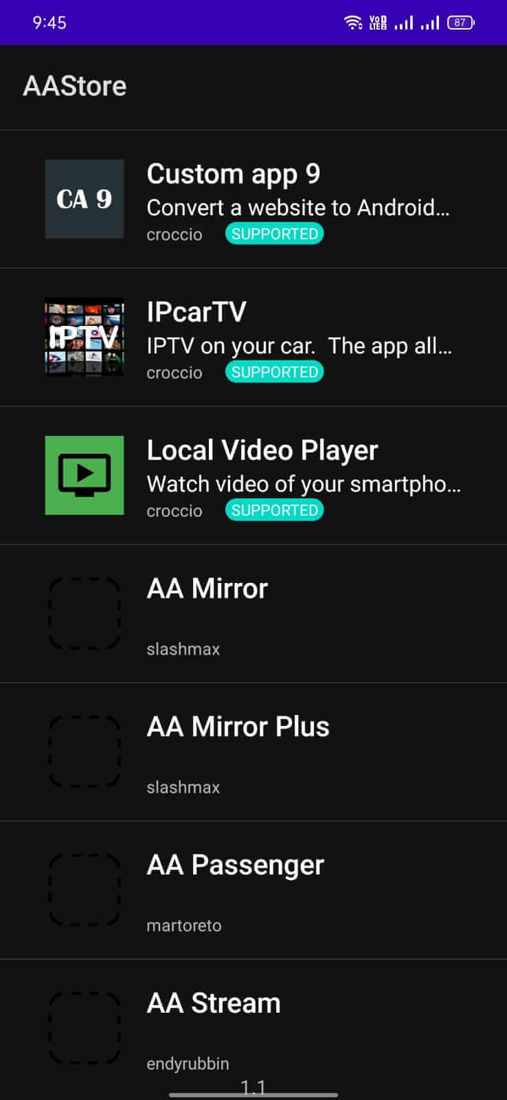 Screenshot AAStore APK 2.1 untuk Android