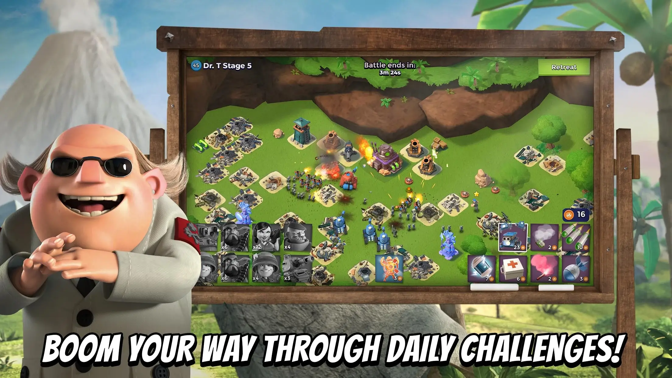Screenshot Boom Beach APK