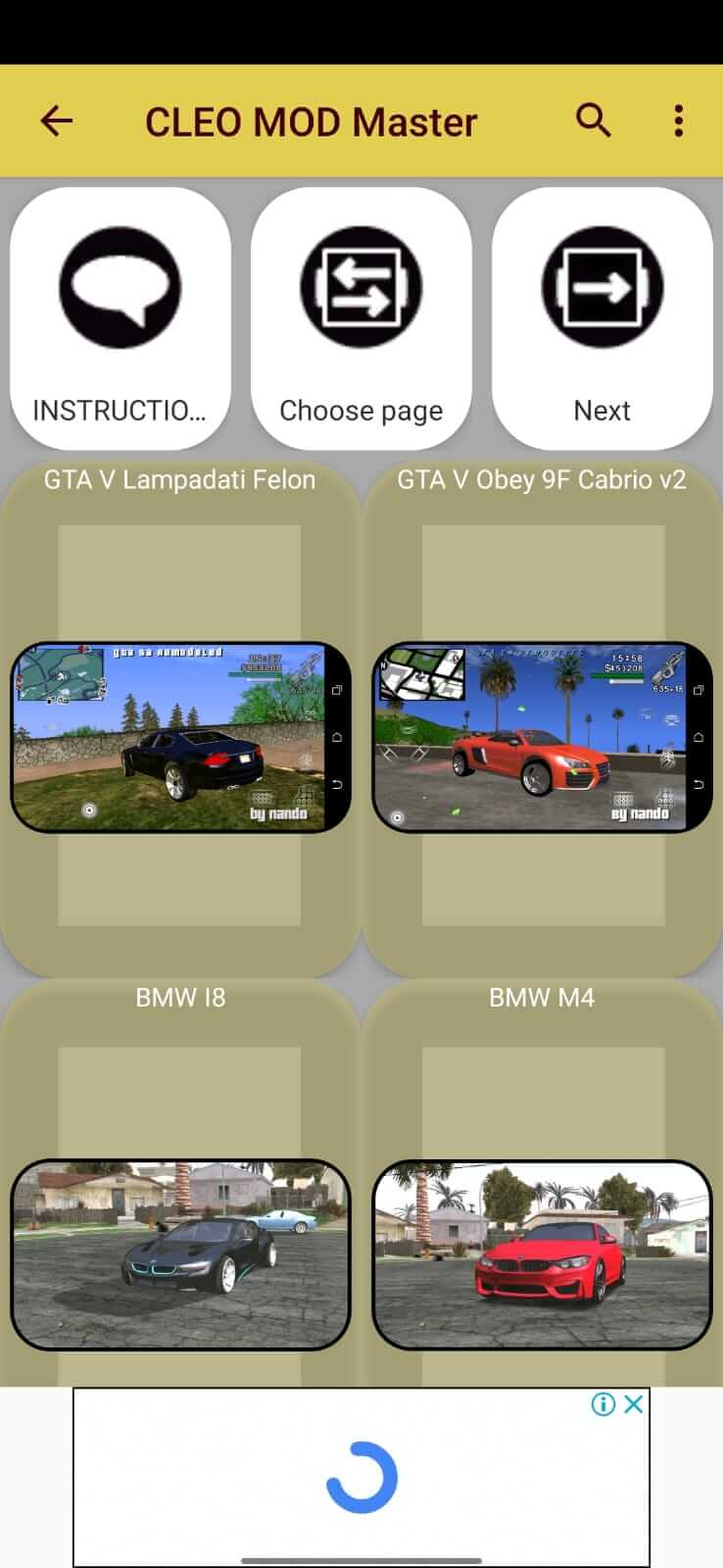 Screenshot CLEO MOD Master APK