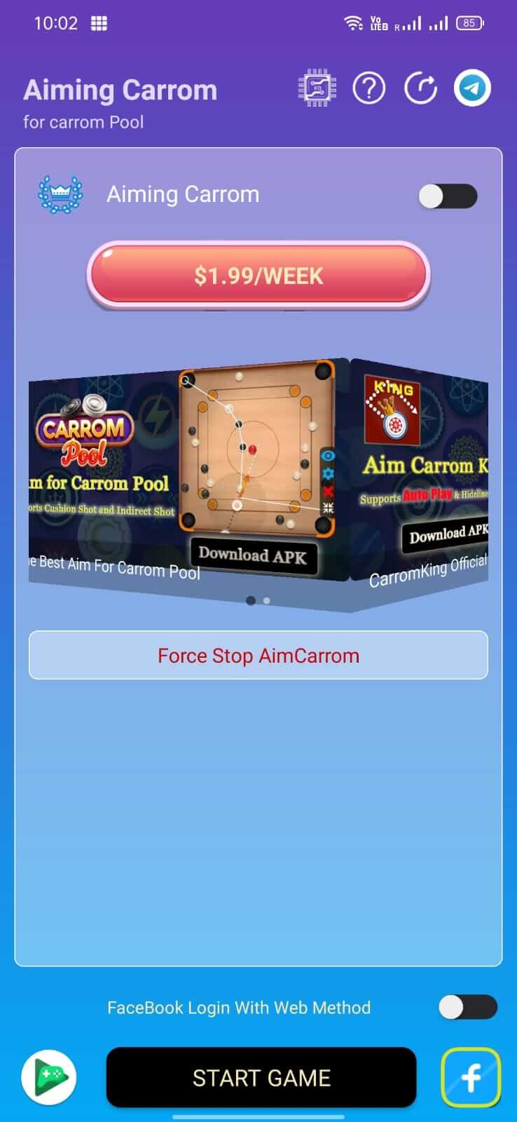 Screenshot Aim Carrom APK (Android)