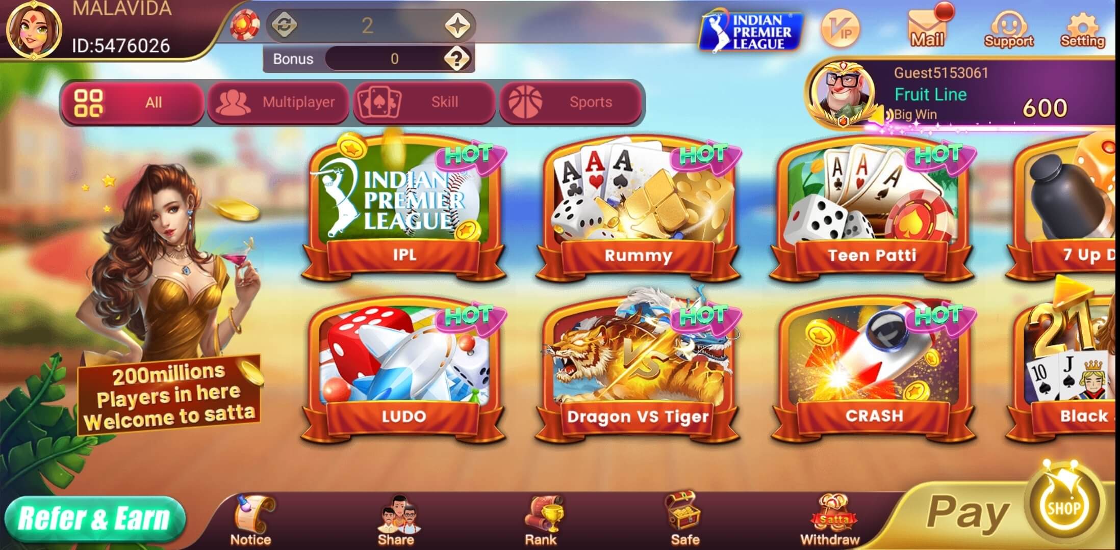 Screenshot Rummy Satta APK