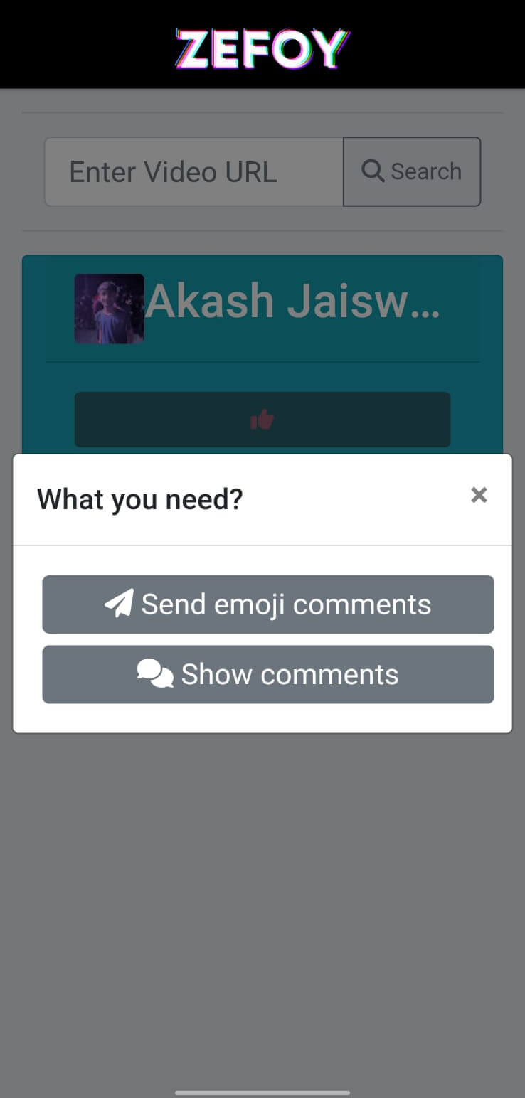 Screenshot ZEFOY APK v1.9.5