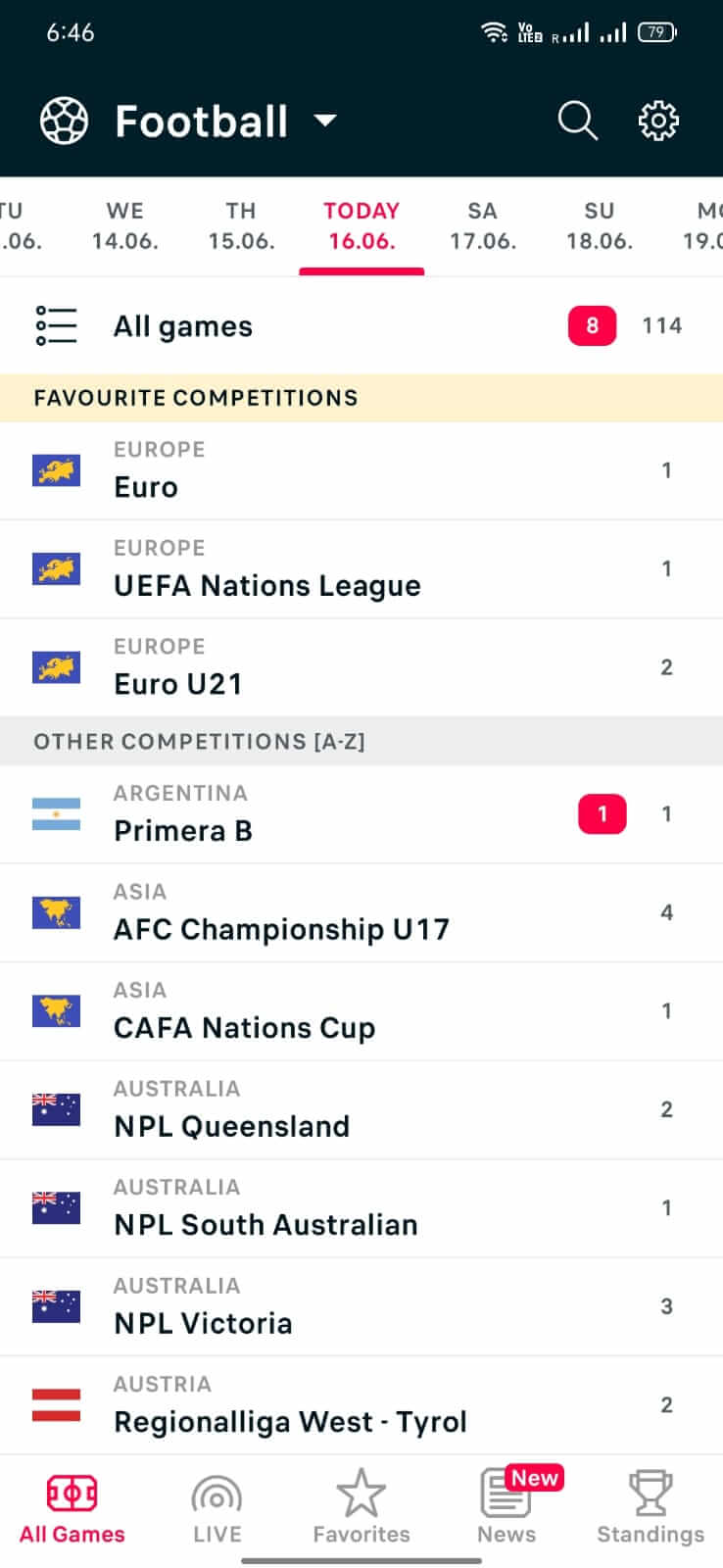 Screenshot FlashScore APK 26.4.4