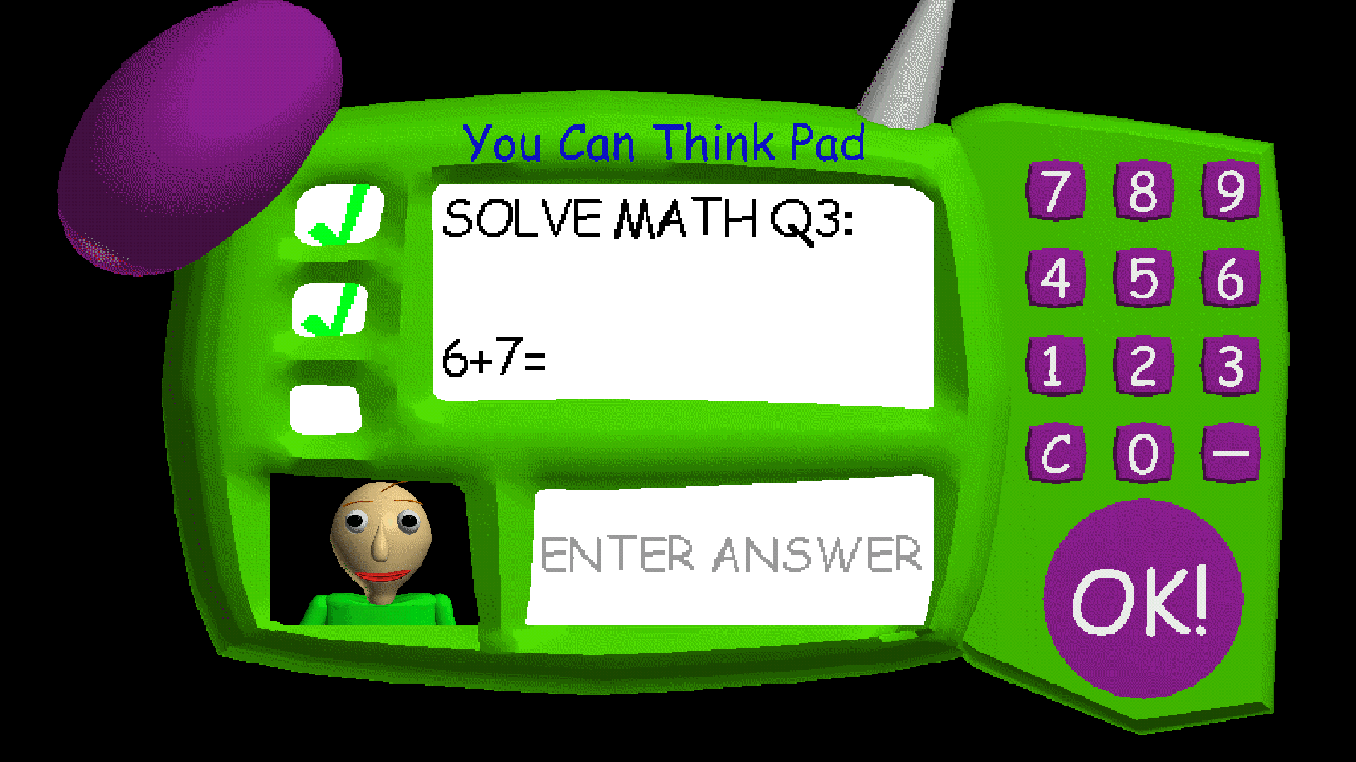 Screenshot Baldi's Basics APK