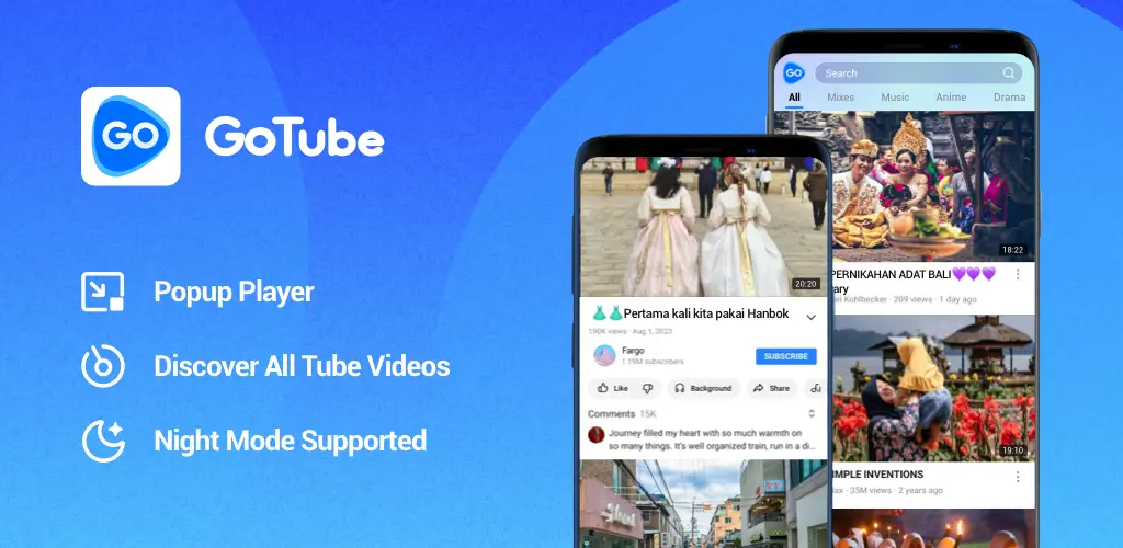 Screenshot GoTube APK untuk Android