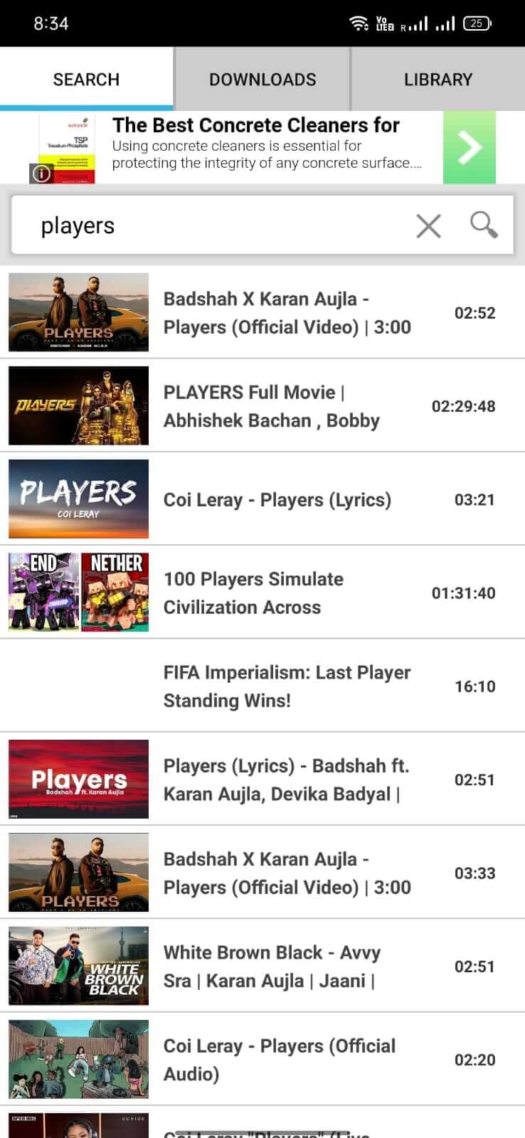 Screenshot Music Maniac APK v3.2.2