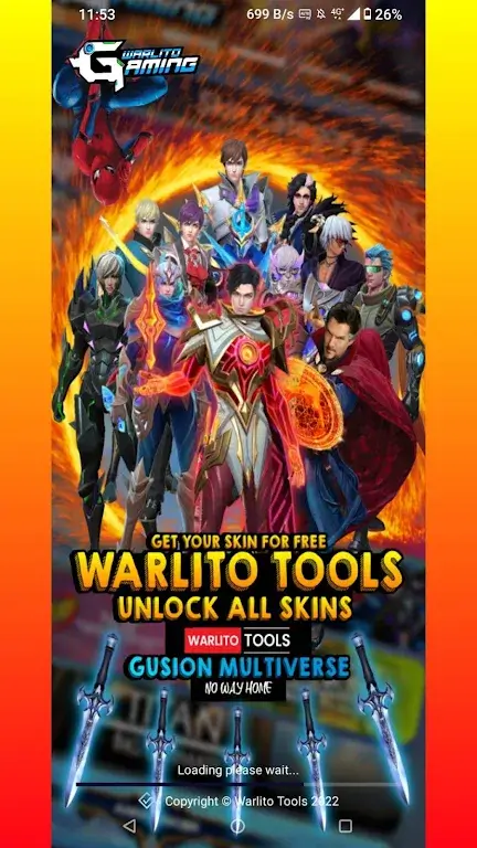 Screenshot Warlito Tools APK