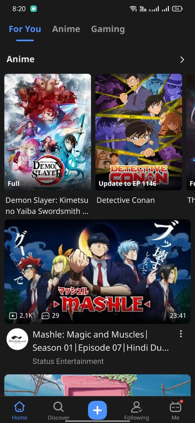 Screenshot Bstation APK (Anime Streaming)