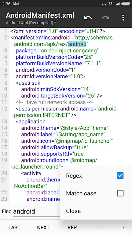 Screenshot MT Manager APK