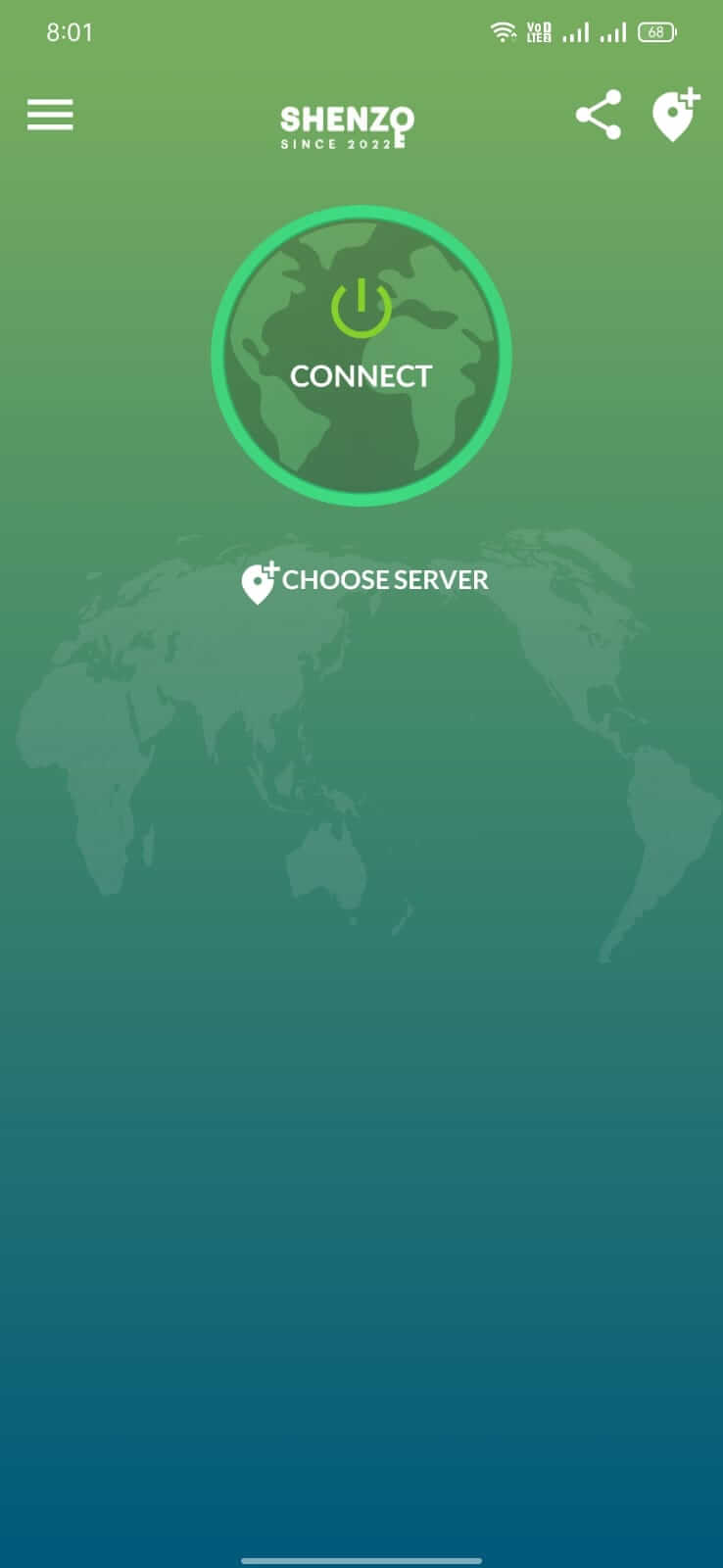 Screenshot Shenzo VPN APK v9