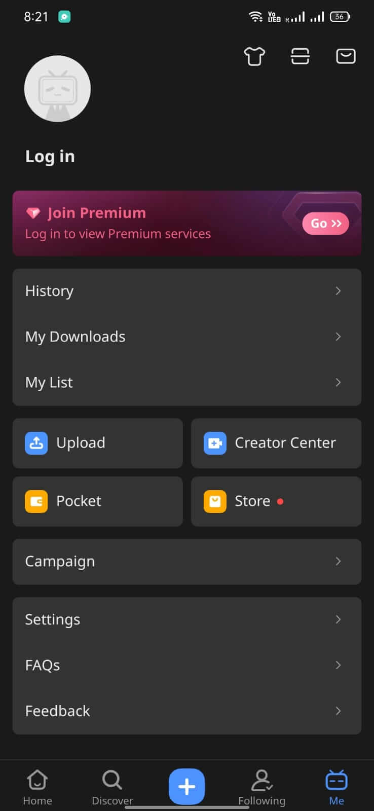 Screenshot Bstation APK (Anime Streaming)