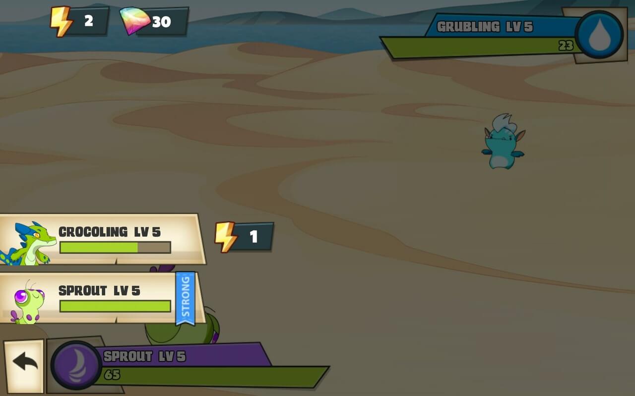 Screenshot Mino Monsters 2 Evolution APK