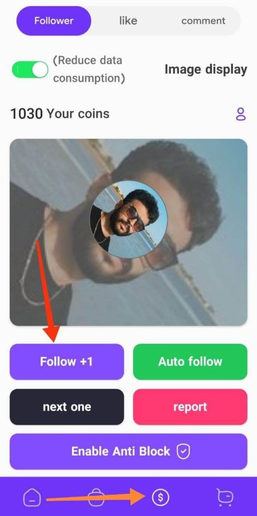 Screenshot FiraFollower APK