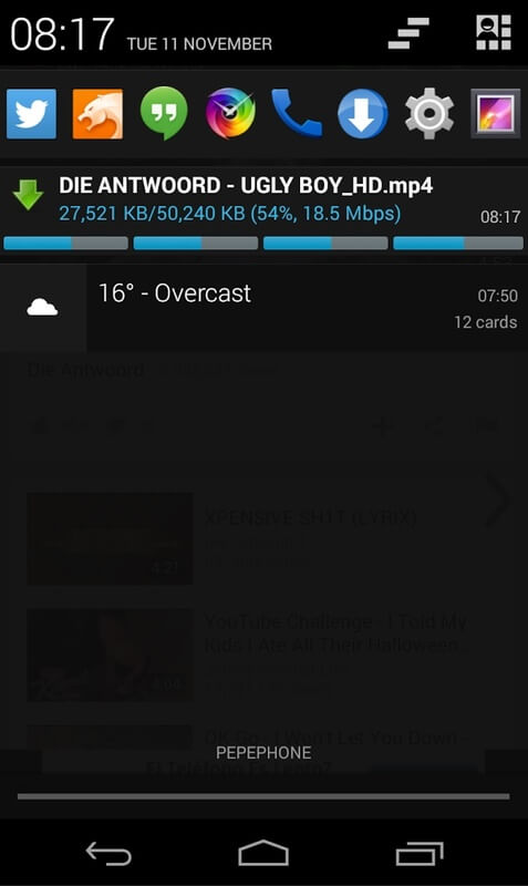 Screenshot TubeMate APK