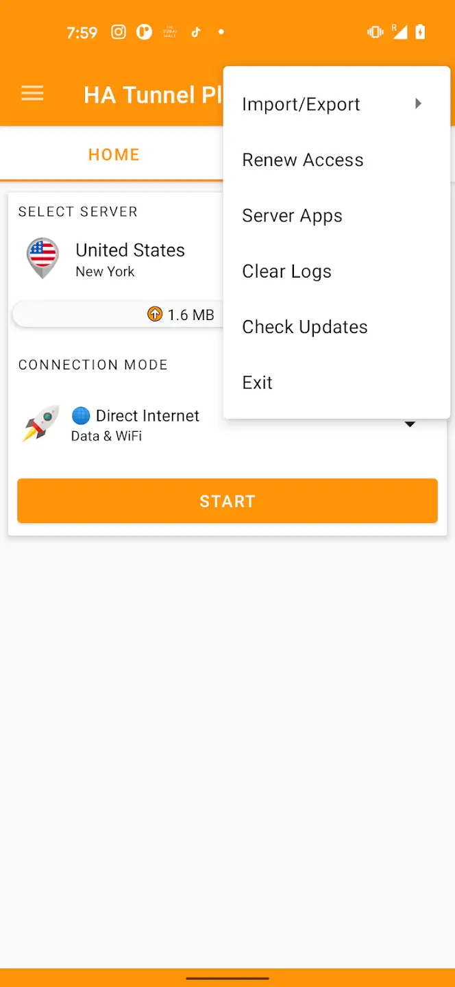 Screenshot HA Tunnel Plus APK v1.5.6