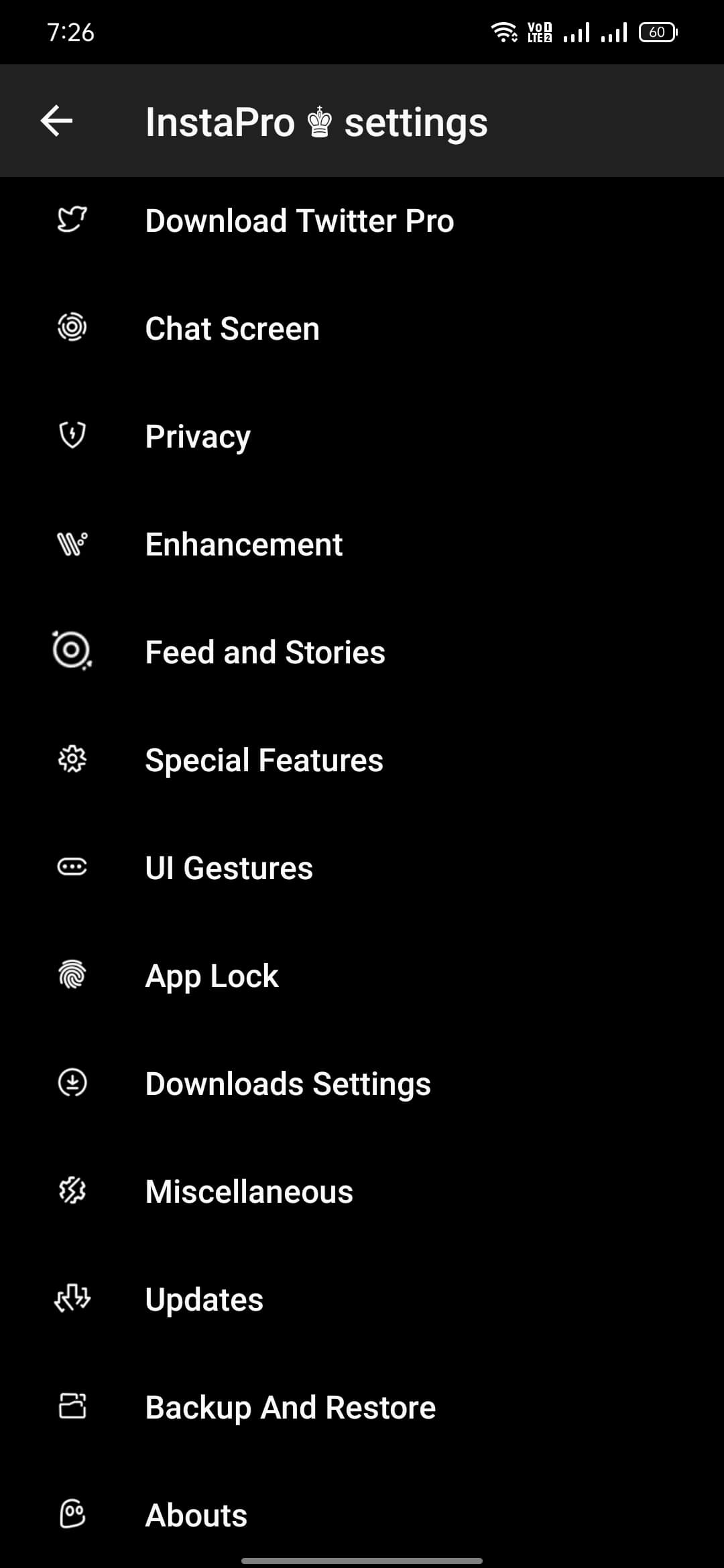 Screenshot Insta Pro 2 APK v14.80 untuk Android