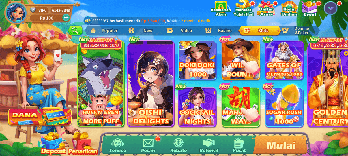 Screenshot SlotsIDR APK
