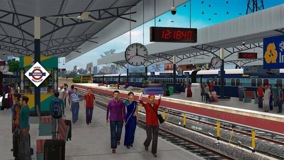 Screenshot Indian Train Simulator APK