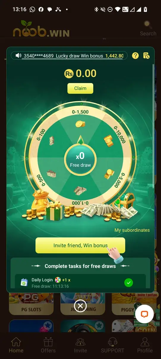 Screenshot Noob Win APK v1.4