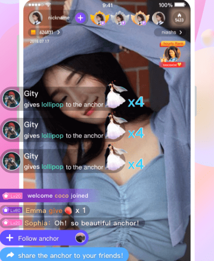 Screenshot Boom Live APK v2.7.9