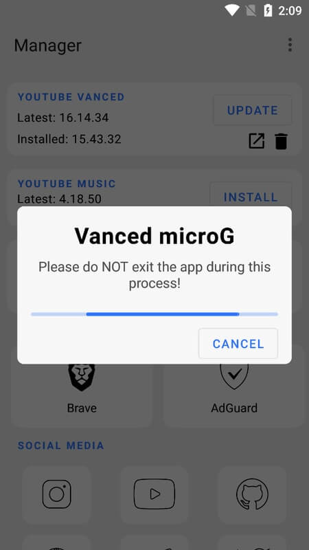 Screenshot MicroG APK