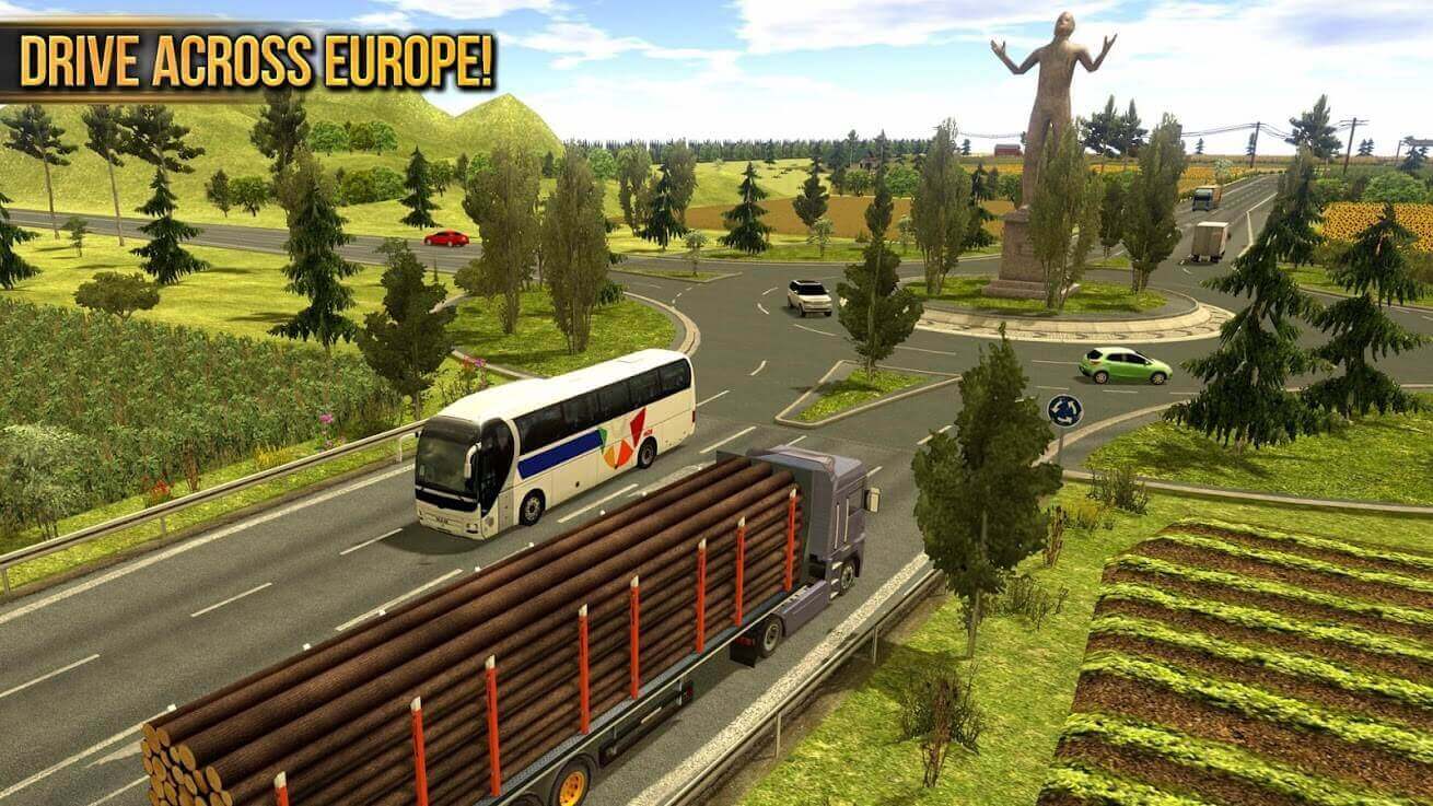 Screenshot Truck Simulator 2018: Europe APK