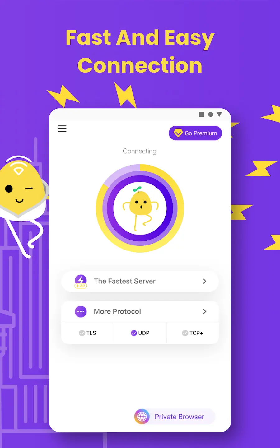 Screenshot PotatoVPN APK