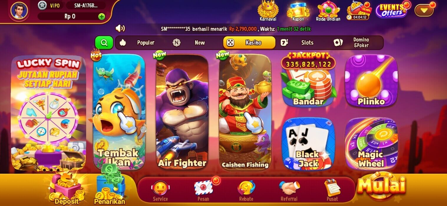 Screenshot CV777 APK