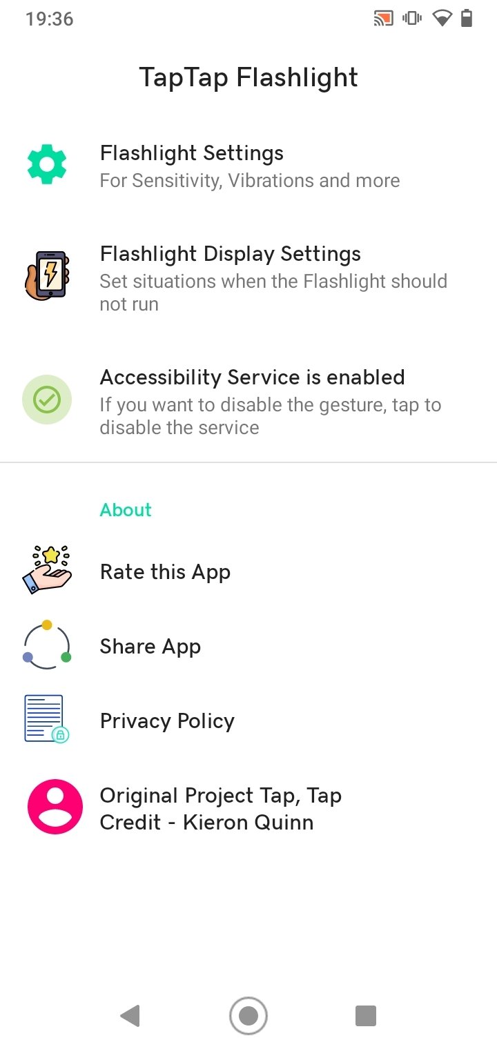 Screenshot Tap Tap Flashlight APK