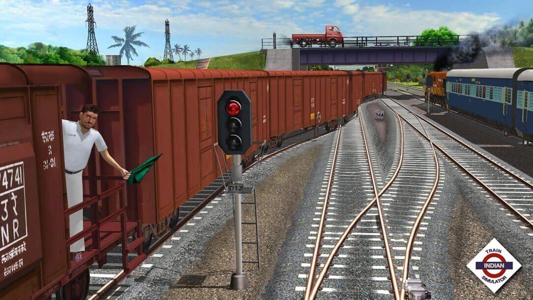 Screenshot Indian Train Simulator APK