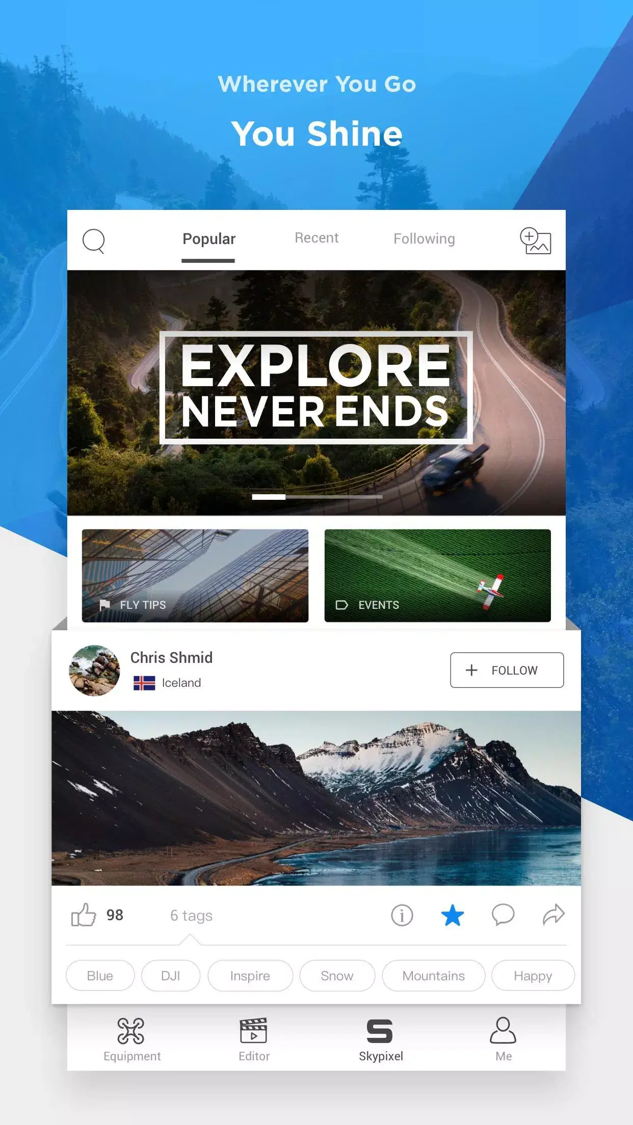 Screenshot DJI Go 4 APK