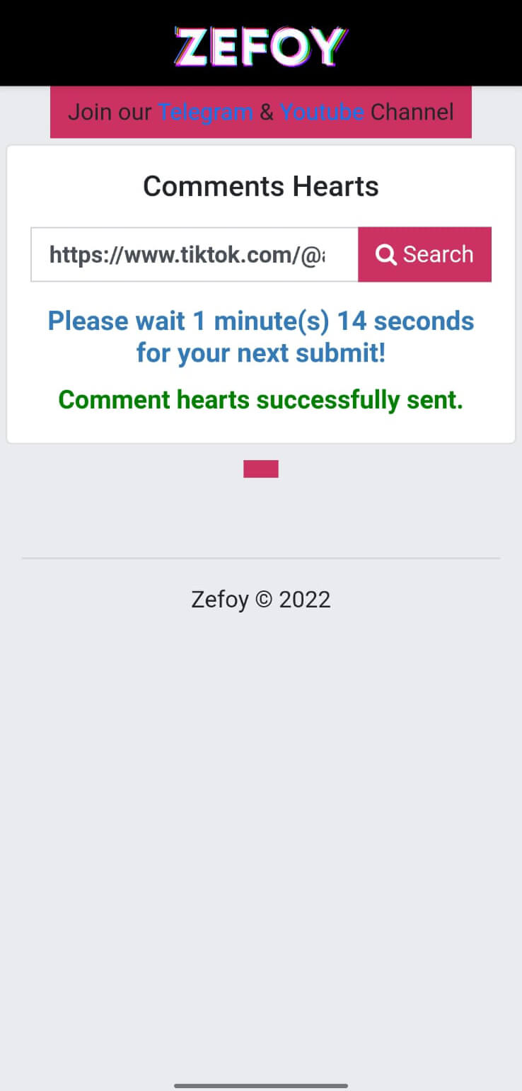 Screenshot ZEFOY APK v1.9.5