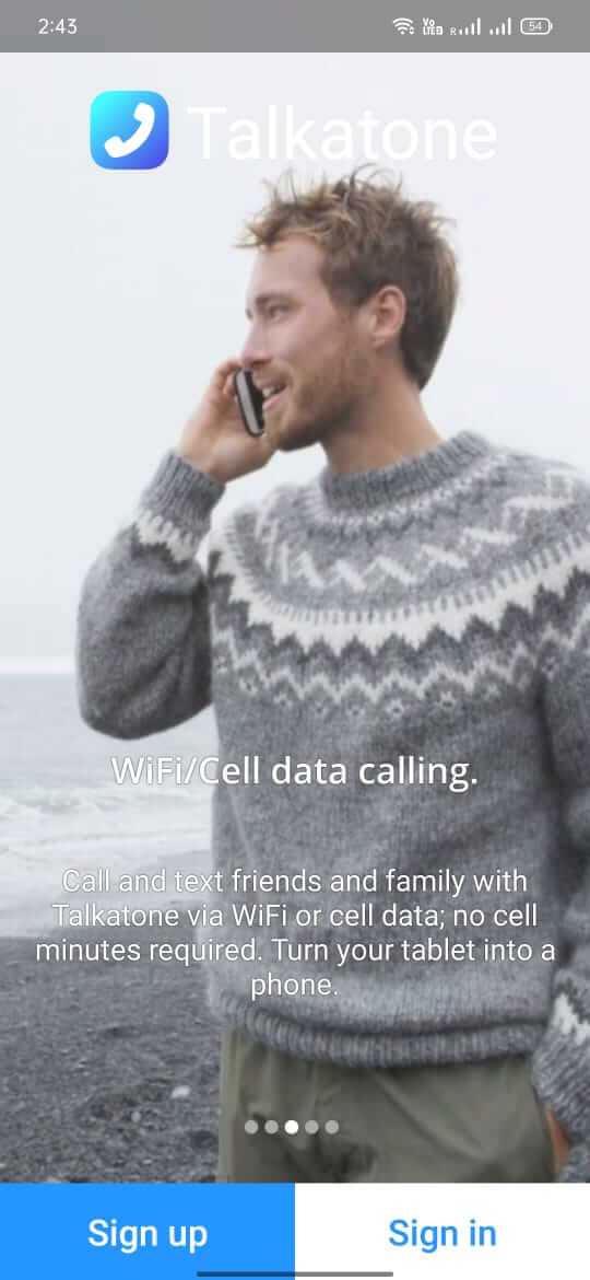 Screenshot Talkatone APK Download Gratis untuk Telepon dan SMS via Internet