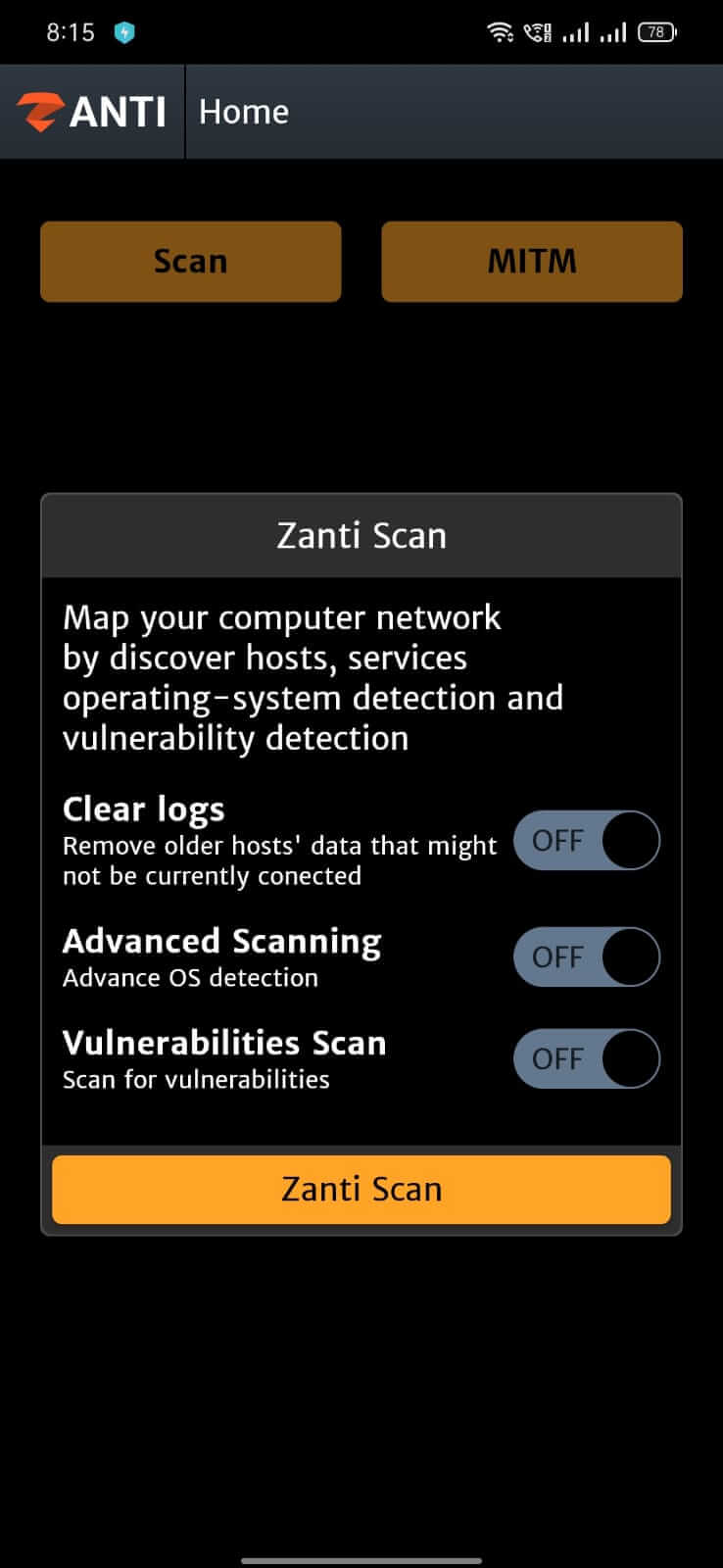 Screenshot zAnti APK v3.20