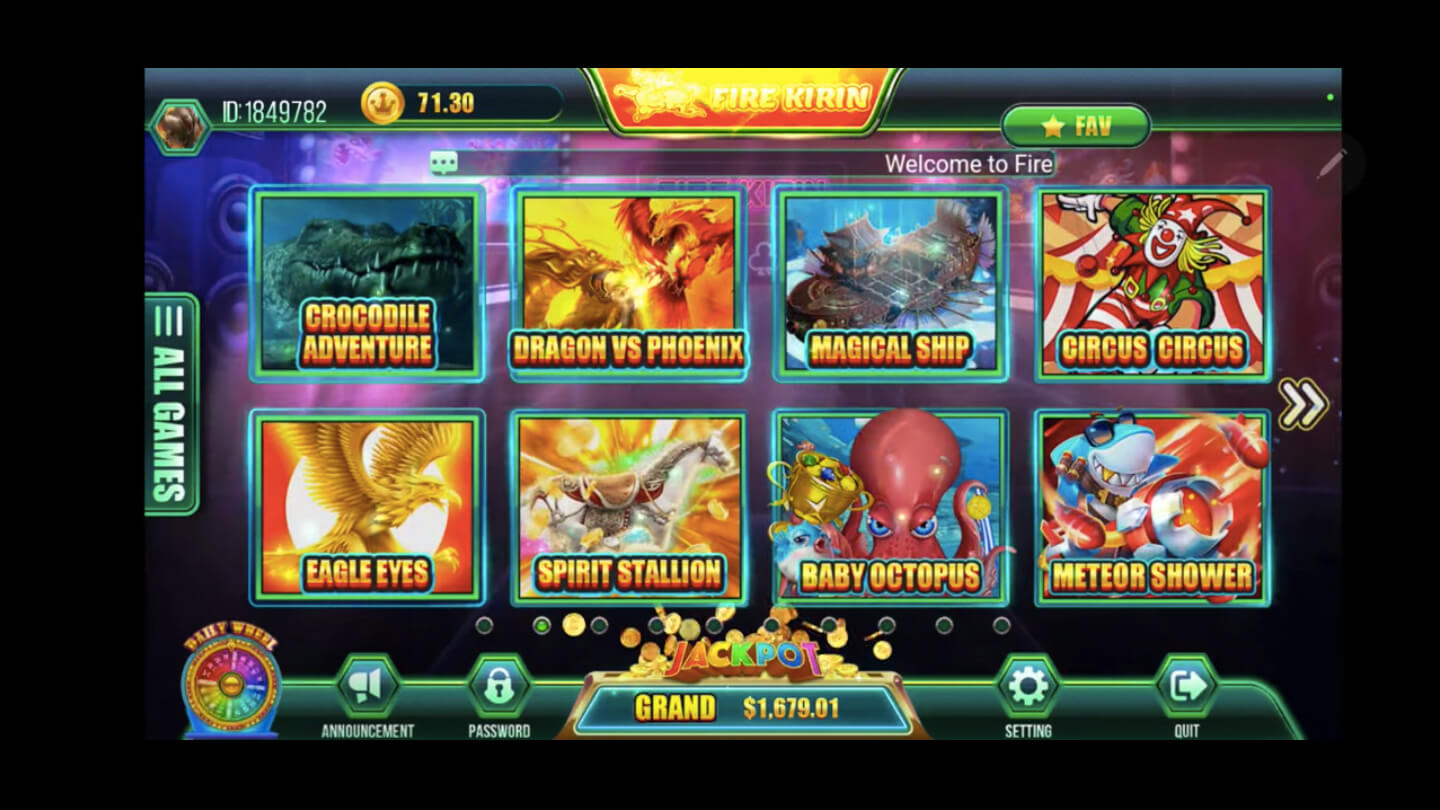 Screenshot Fire Kirin APK