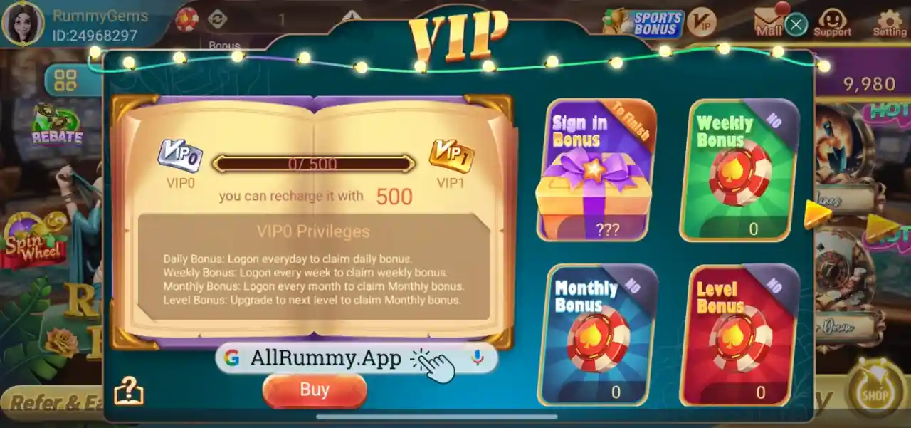 Screenshot Rummy Gems APK