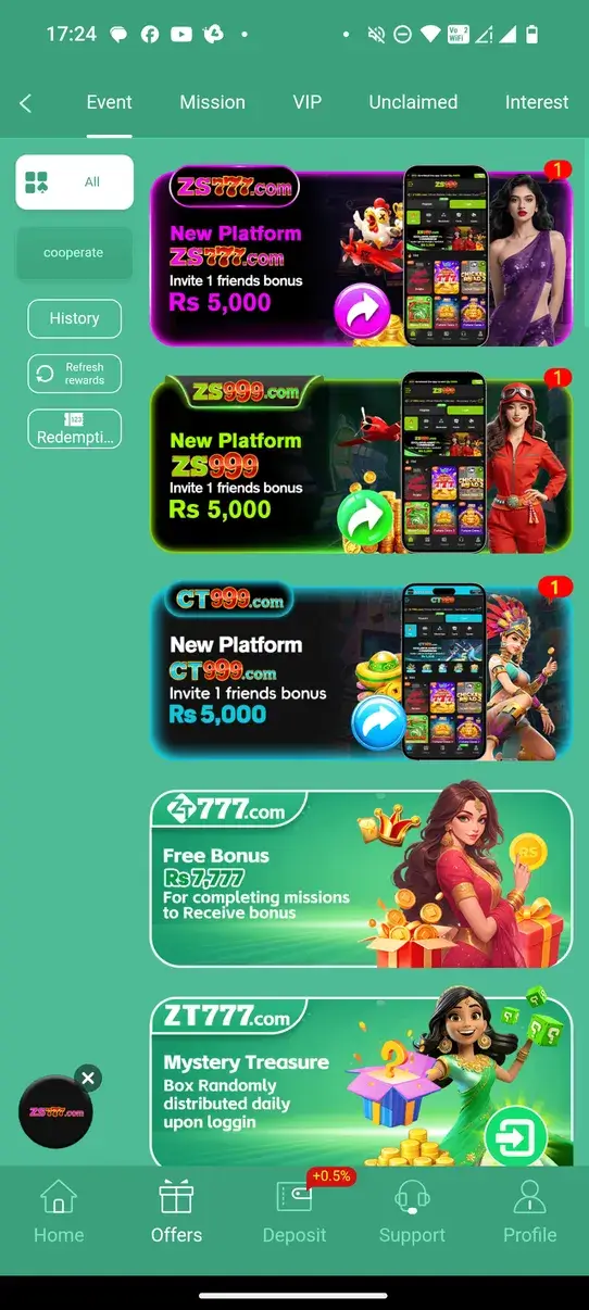 Screenshot ZT777 APK v1.0 untuk Android