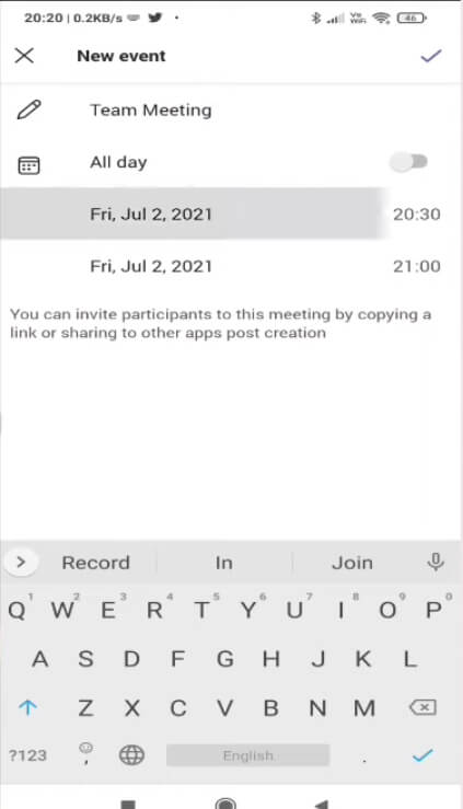 Screenshot Microsoft Teams APK
